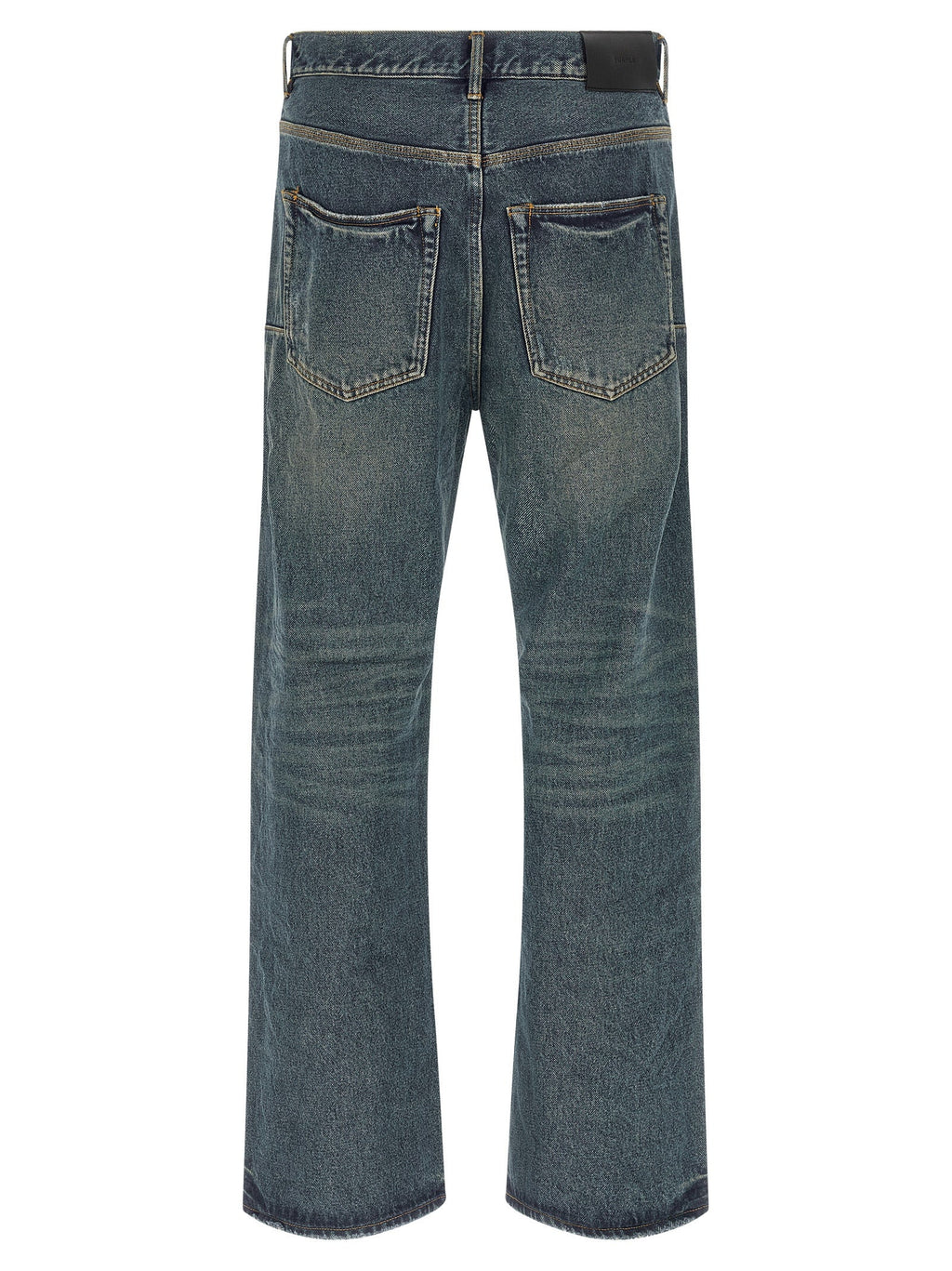 PURPLE Blue Cotton Jeans Denim