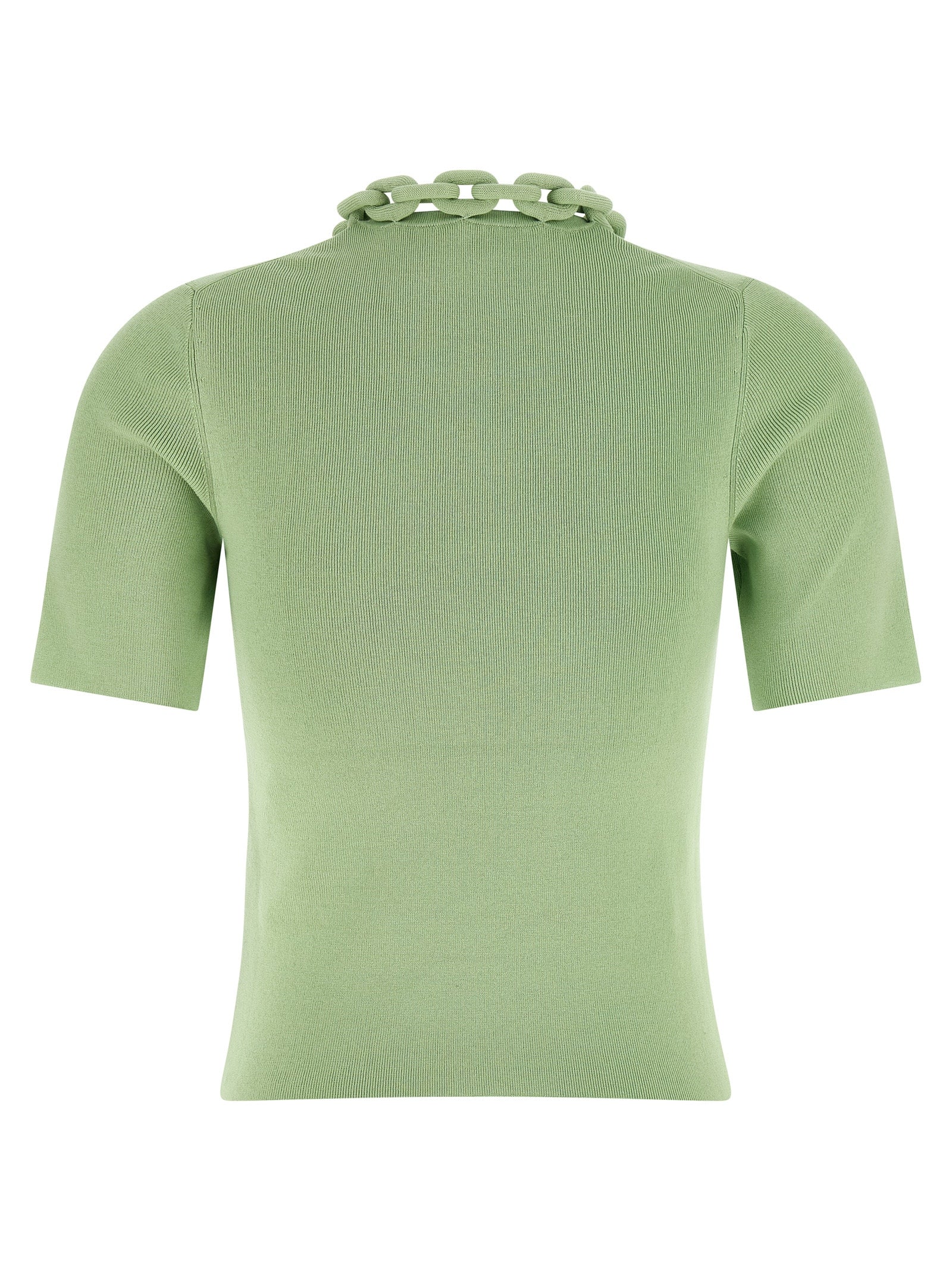 Paco Rabanne Bicolor Textile T-Shirt