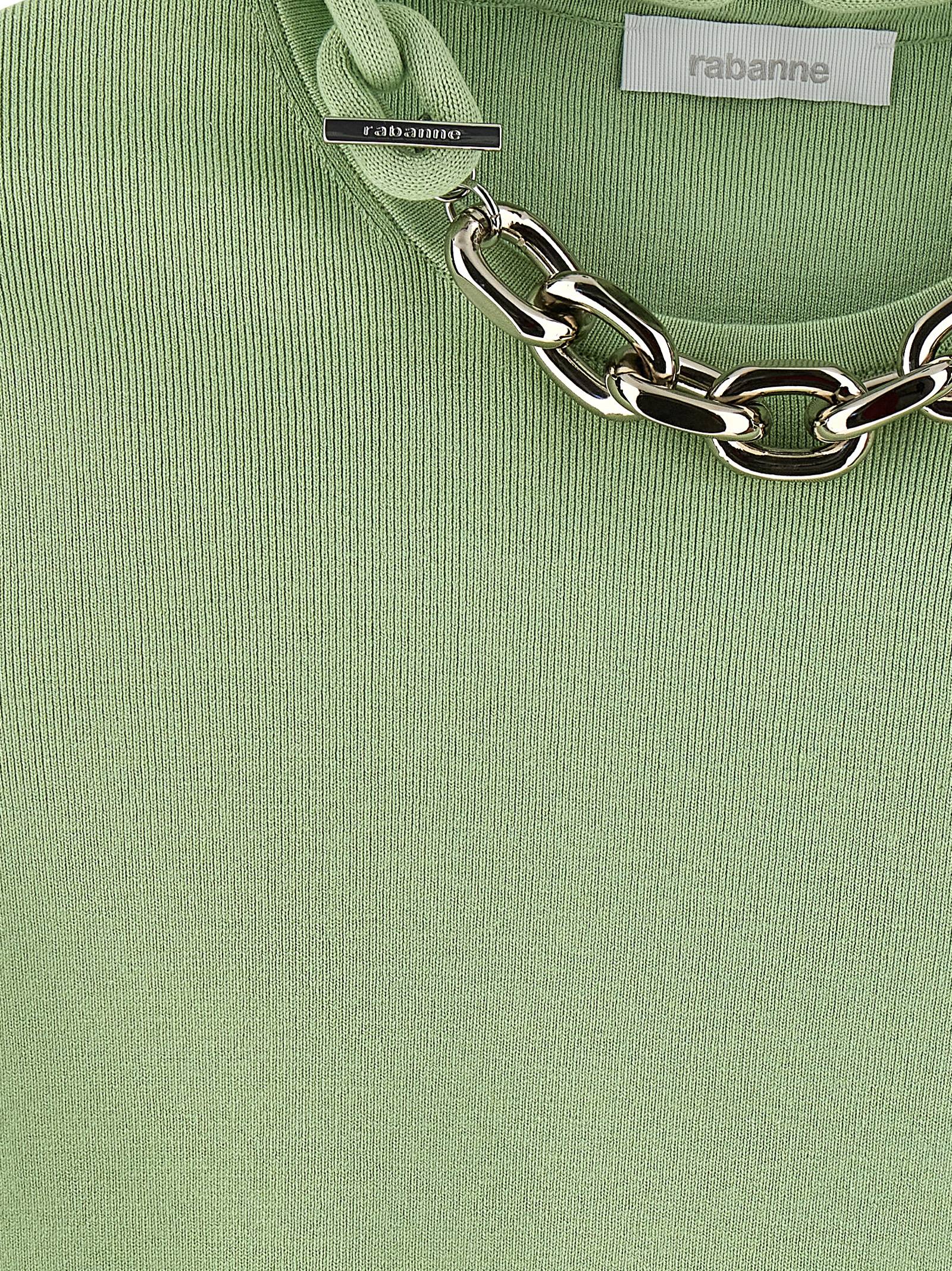 Paco Rabanne Bicolor Textile T-Shirt