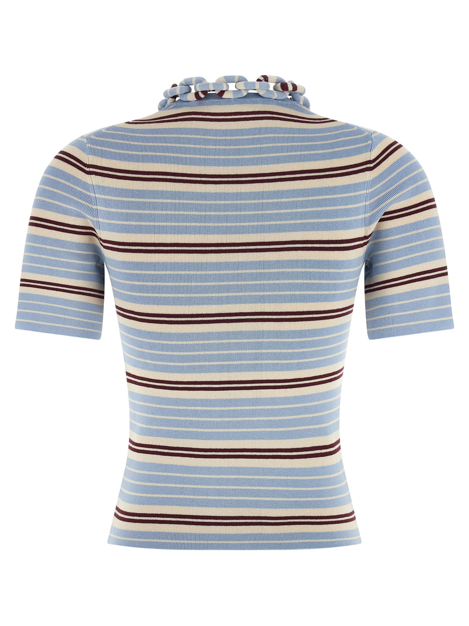 Paco Rabanne Blue Textile T-Shirt