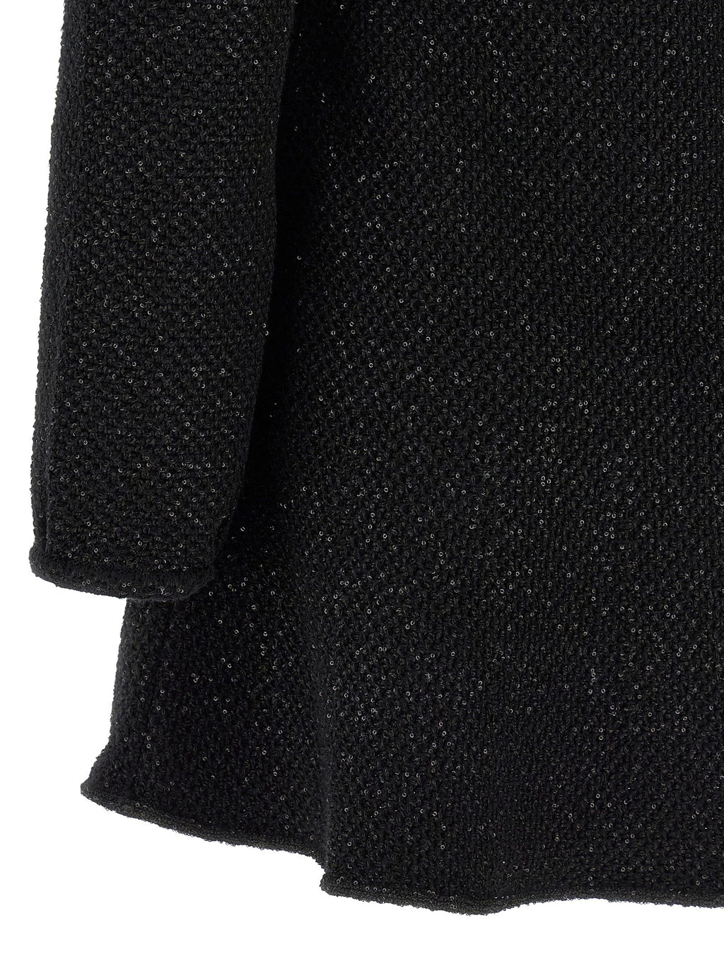 Self-Portrait Black Cotton Short Dress