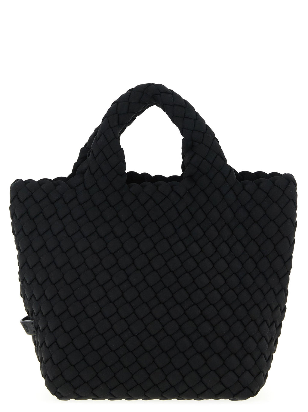 NAGHEDI Black Neoprene Tote Bag