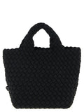 NAGHEDI Black Neoprene Tote Bag
