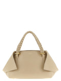Ferragamo Gray Calfskin Handbag