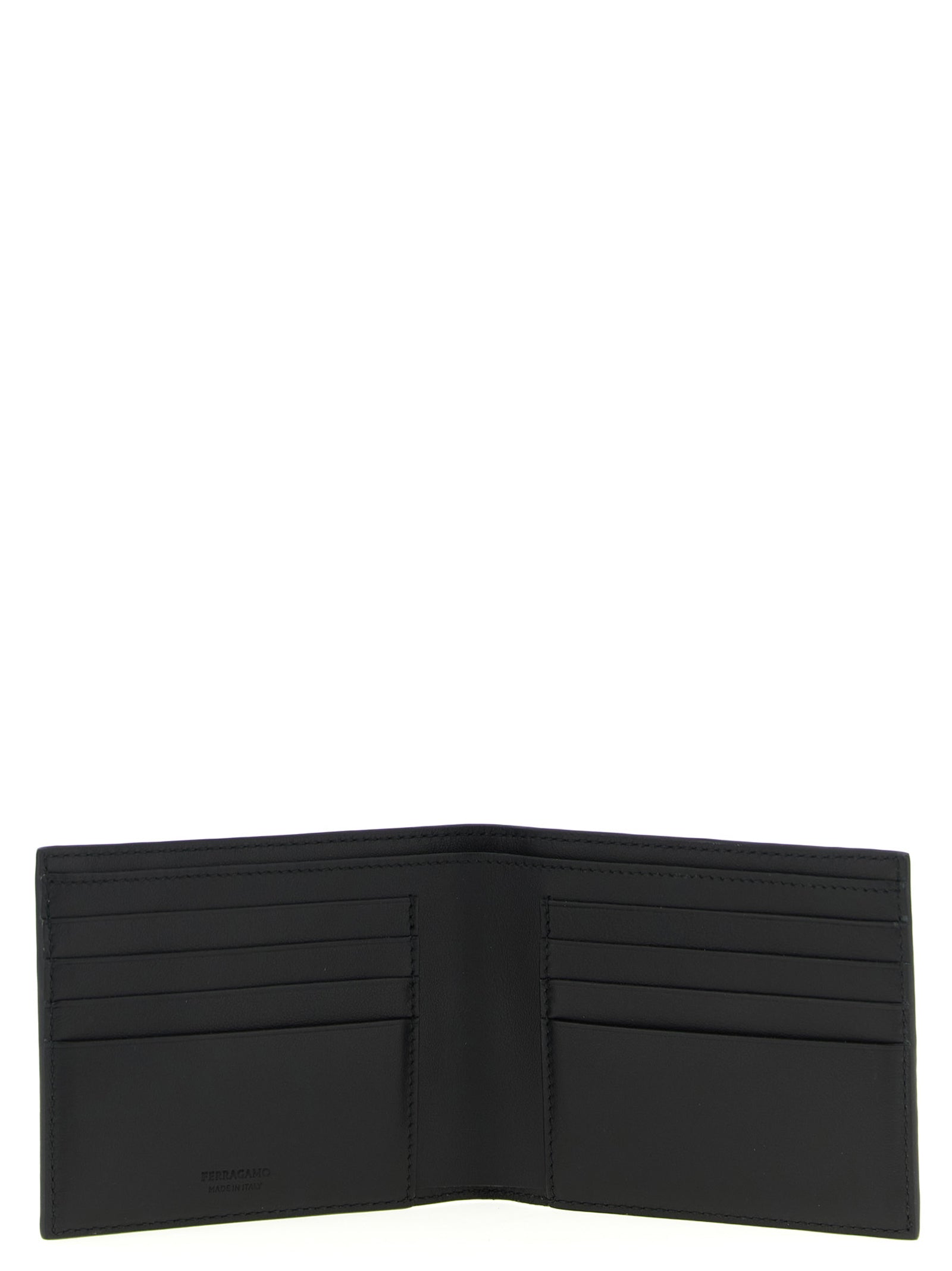 Ferragamo Black Calfskin Wallet
