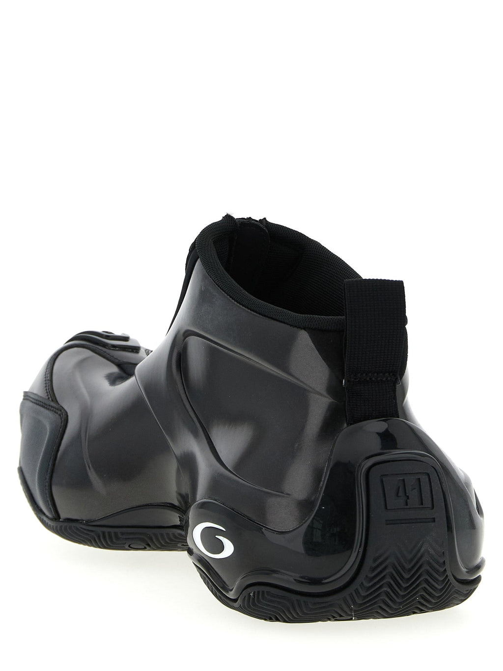 Balenciaga Black Polyester Athletic Sneakers