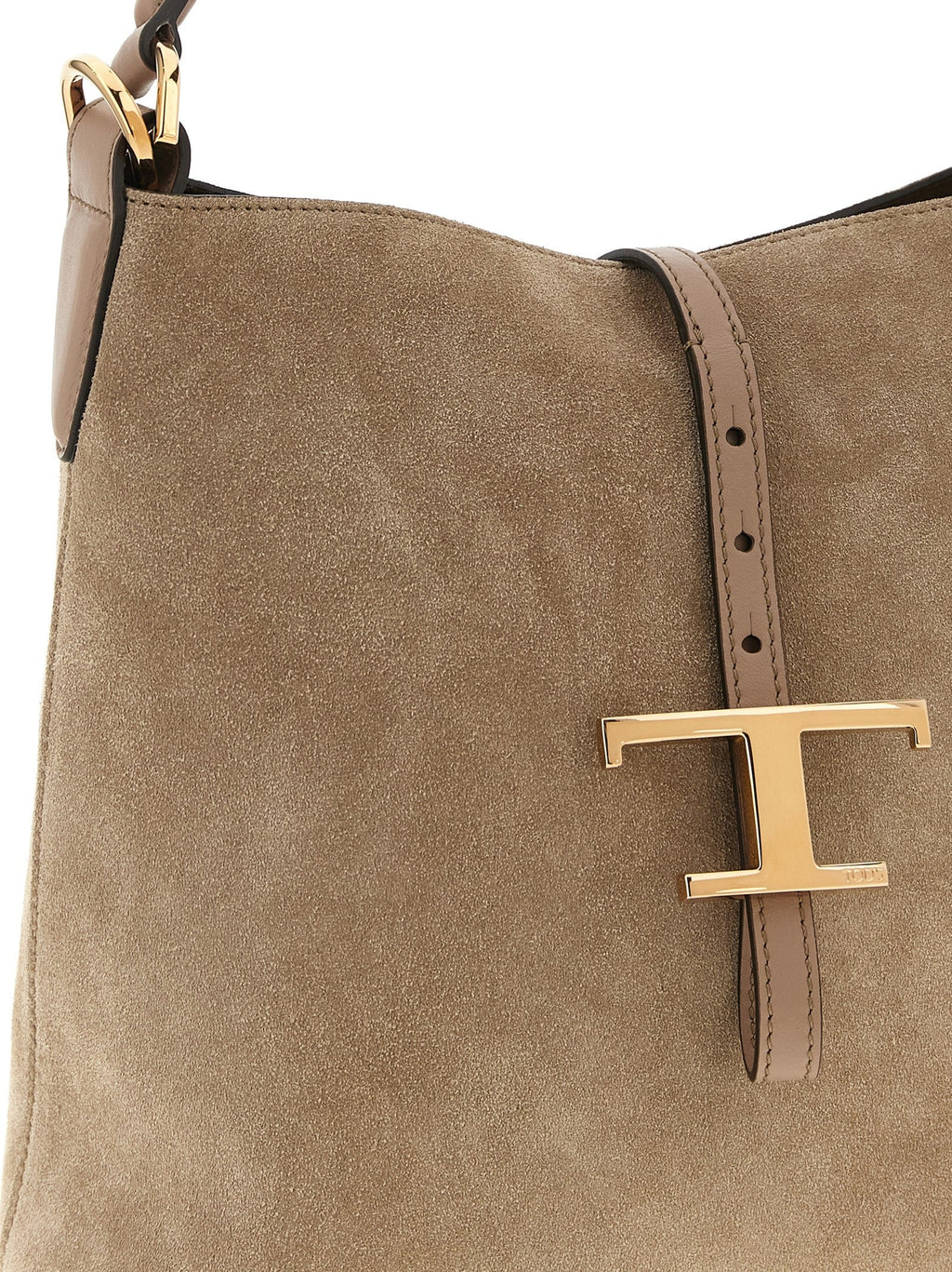 Tod's Beige Calfskin Handbag