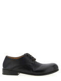 Marsell Black Calfskin Oxfords And Derbies