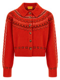 Guest in Residence Multicolor Wool Cardigan