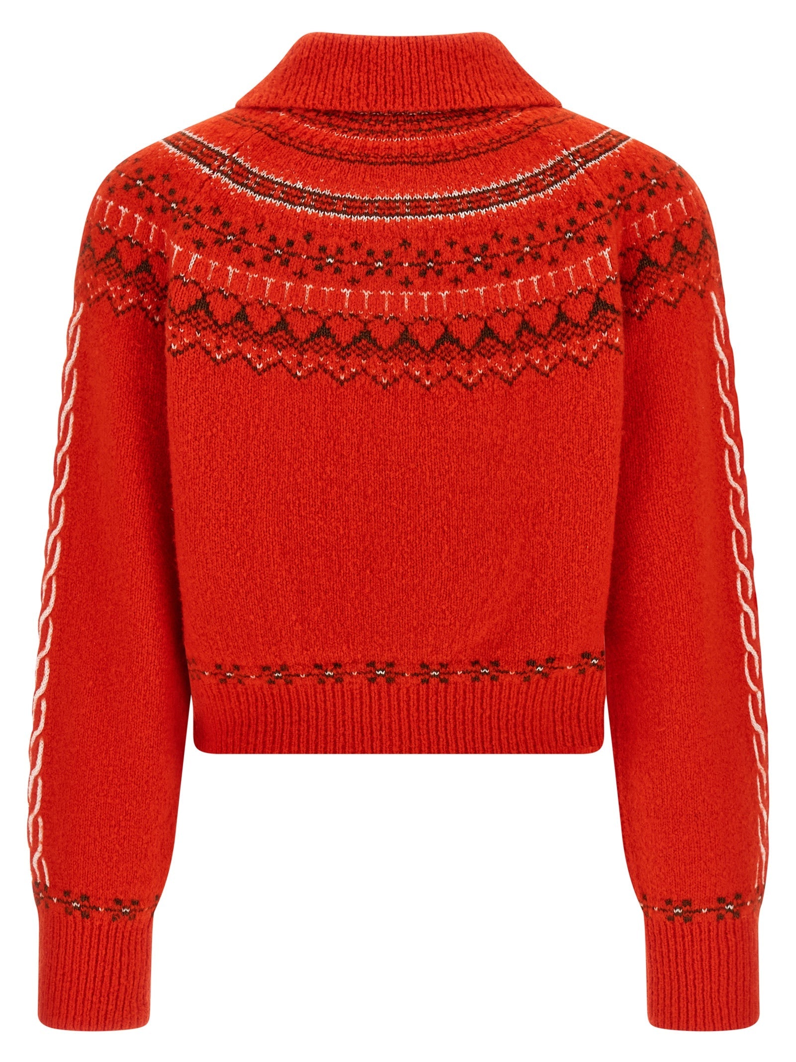 Guest in Residence Multicolor Wool Cardigan