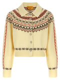 Guest in Residence Multicolor Wool Cardigan