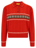 Guest in Residence Multicolor Wool Cardigan