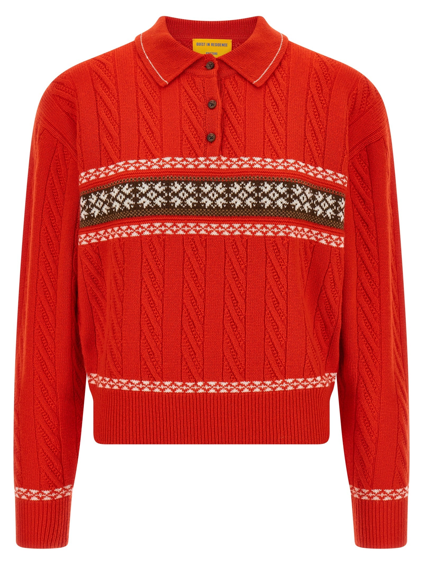 Guest in Residence Multicolor Wool Cardigan