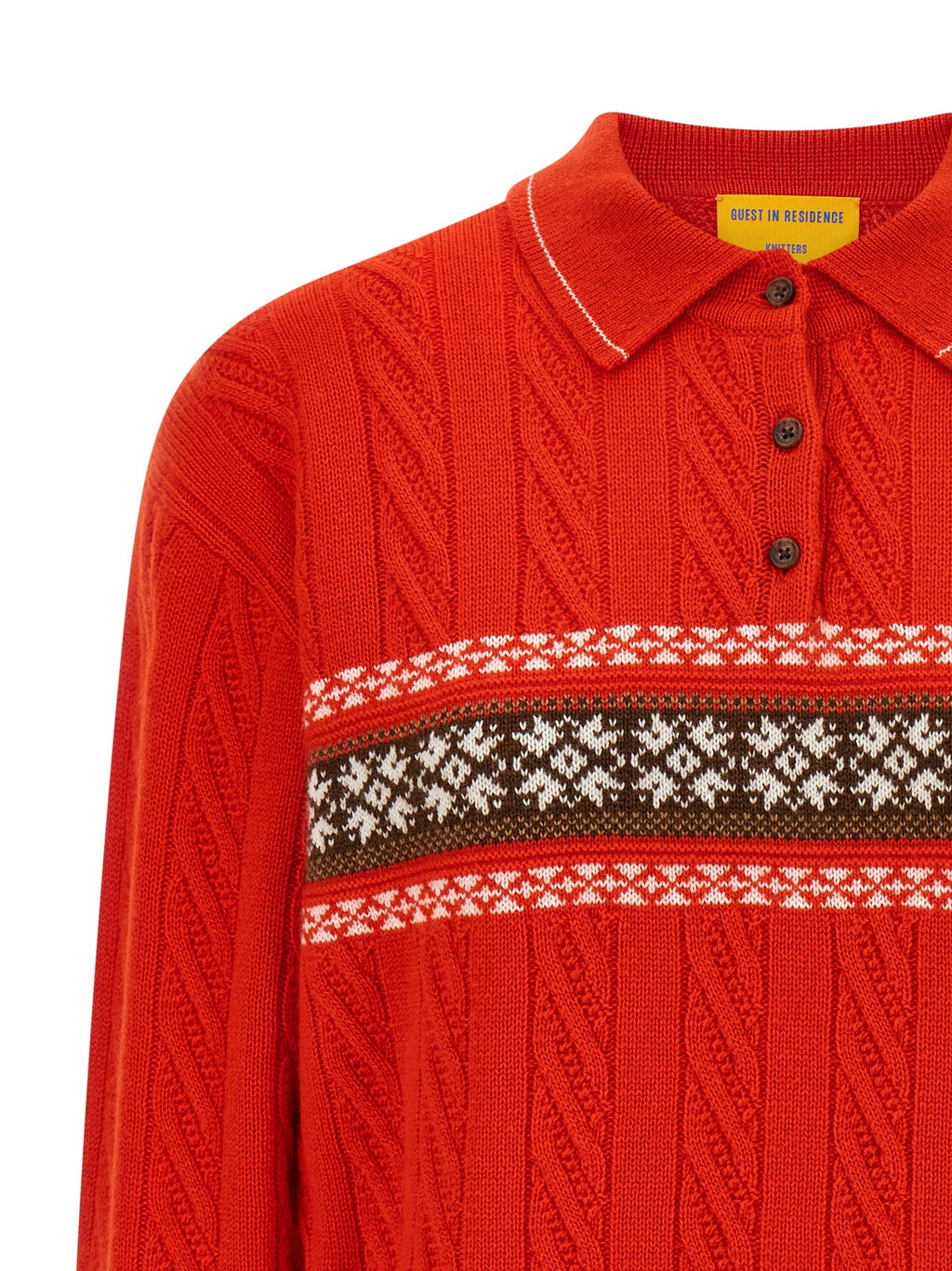 Guest in Residence Multicolor Wool Cardigan