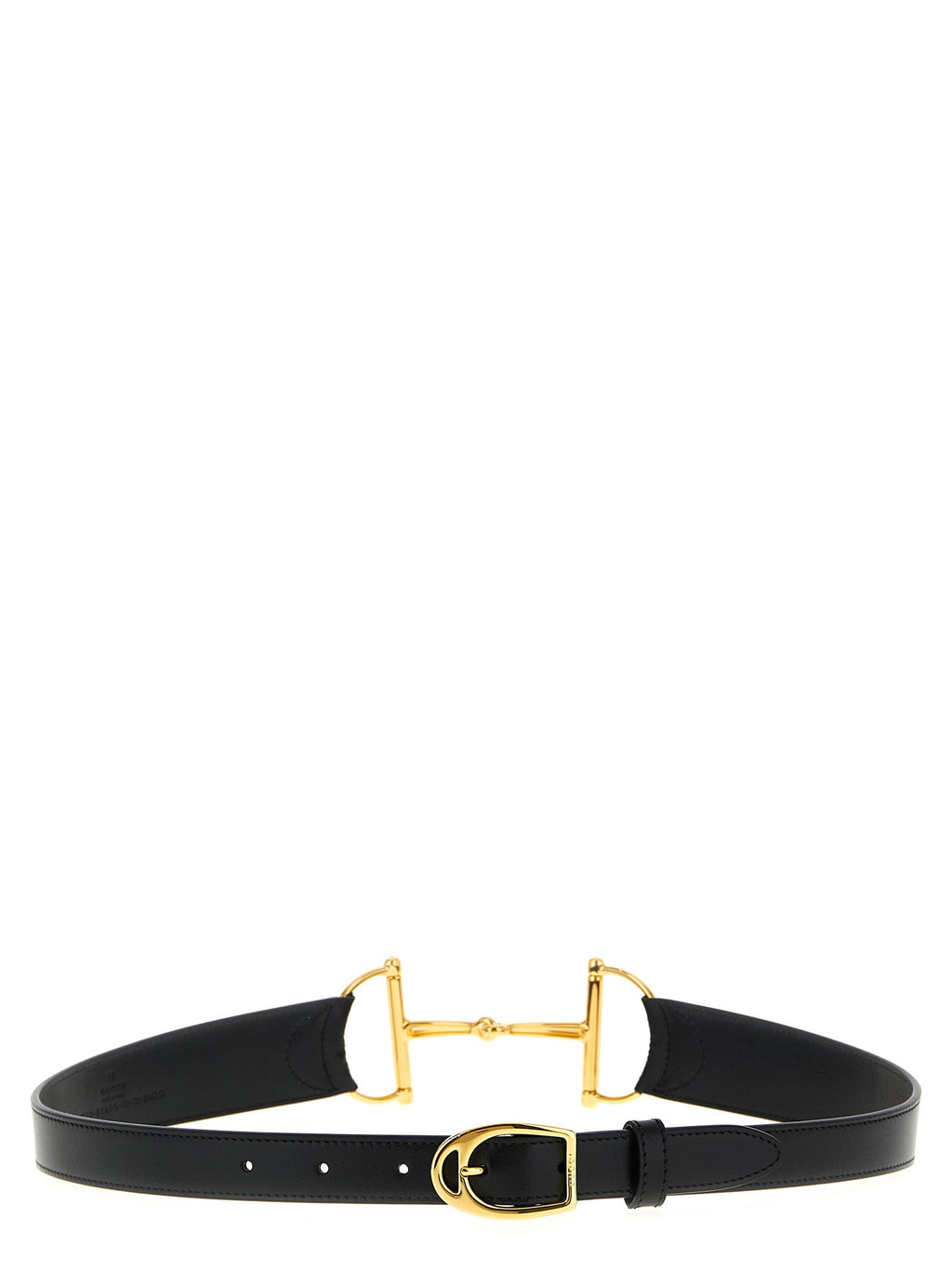 Gucci Black Calfskin Regular Belt