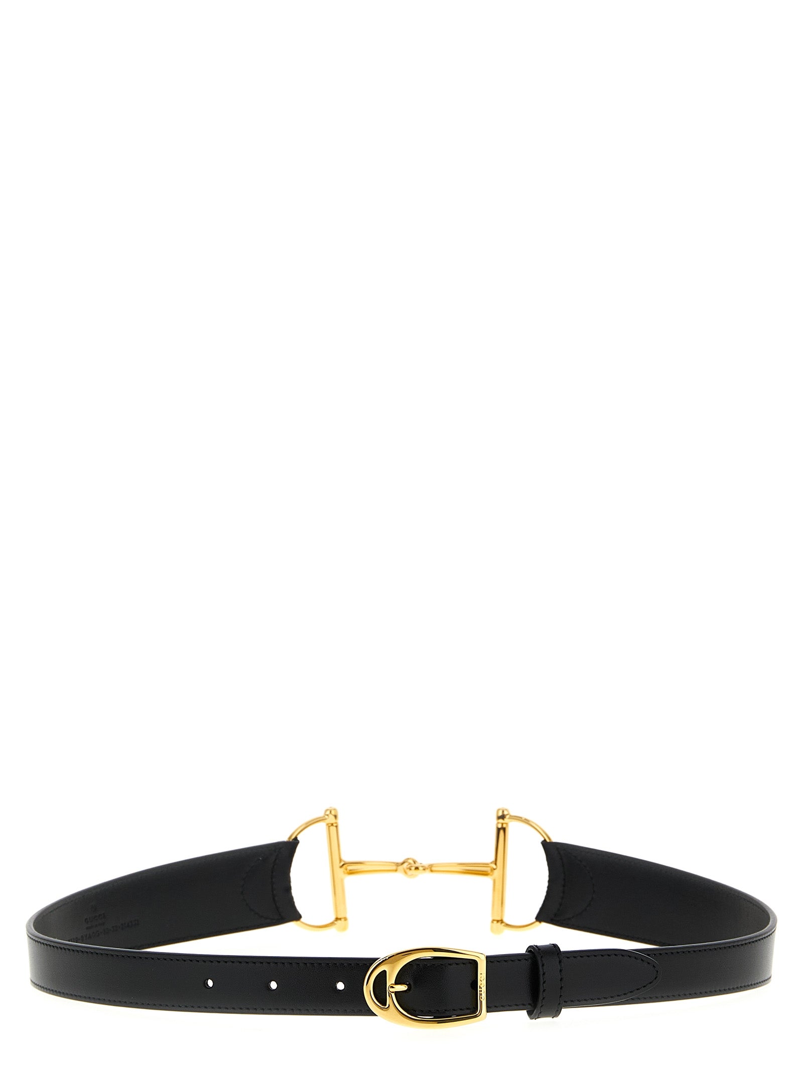 Gucci Black Calfskin Regular Belt