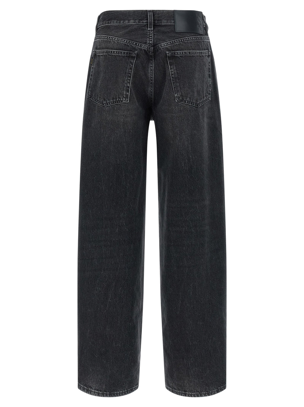 Haikure Black Cotton High-Waisted Jean