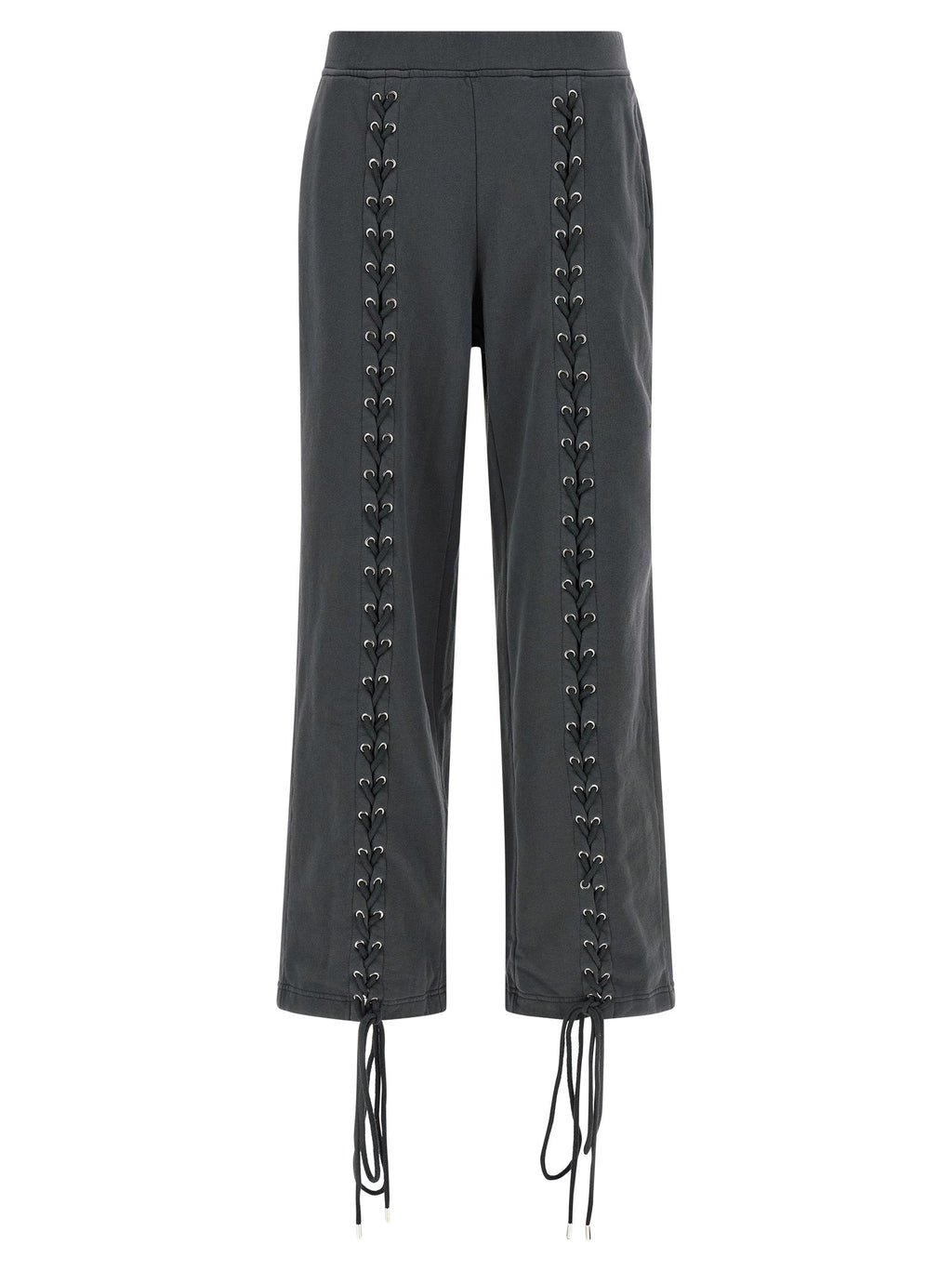 ROTATE BIRGER CHRISTENSEN Gray Cotton Casual Pants