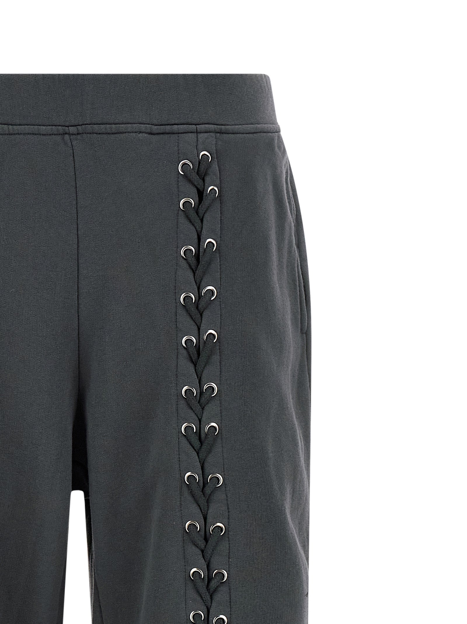 ROTATE BIRGER CHRISTENSEN Gray Cotton Casual Pants