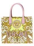 Versace Multicolor Cotton Tote Bag