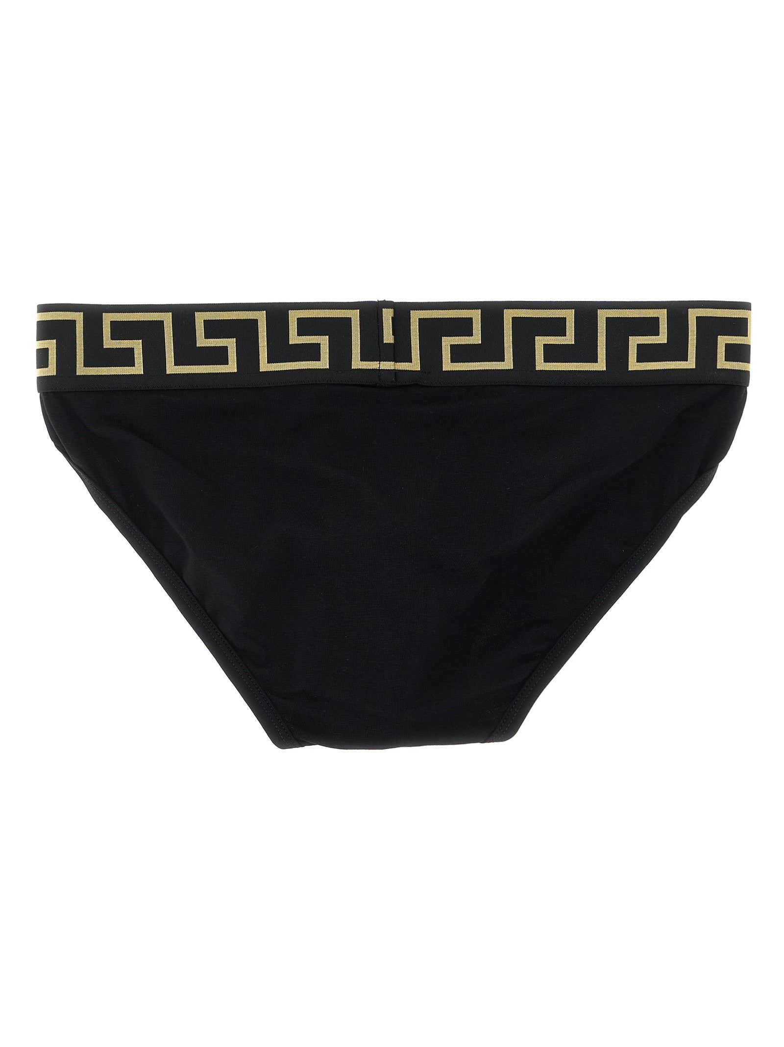 Versace Black Cotton Briefs