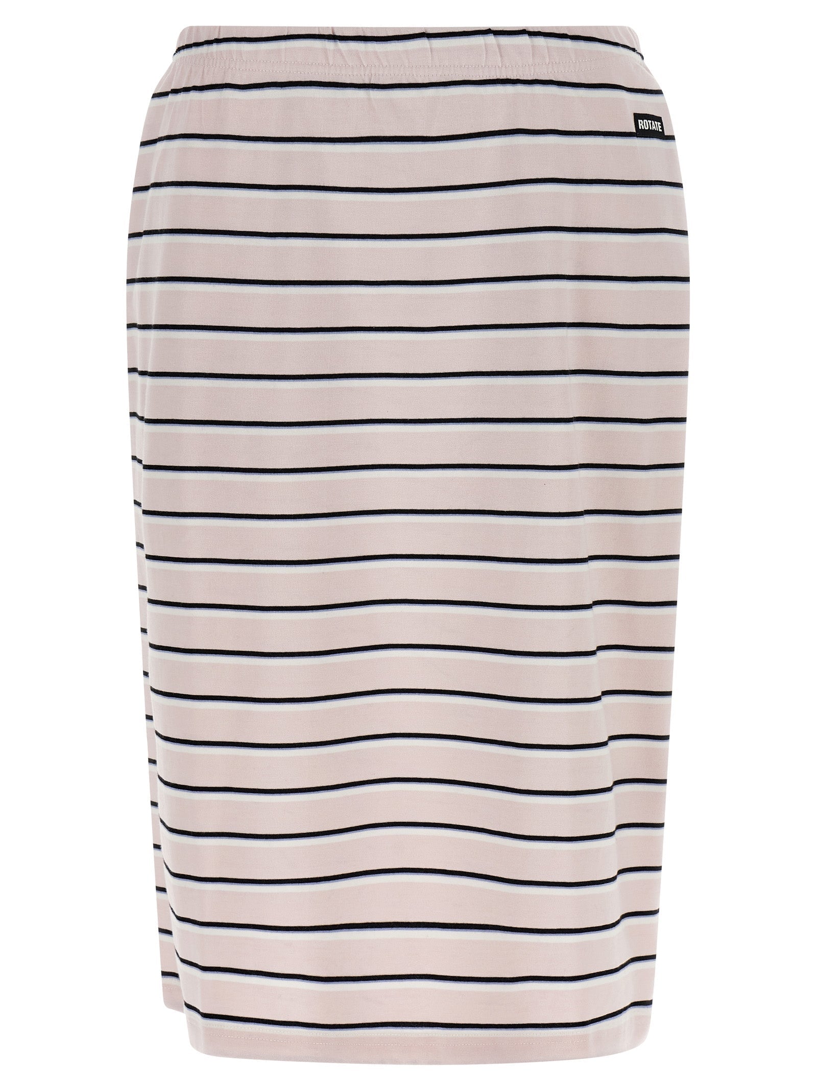 ROTATE BIRGER CHRISTENSEN Multicolor Cotton Midi Skirt
