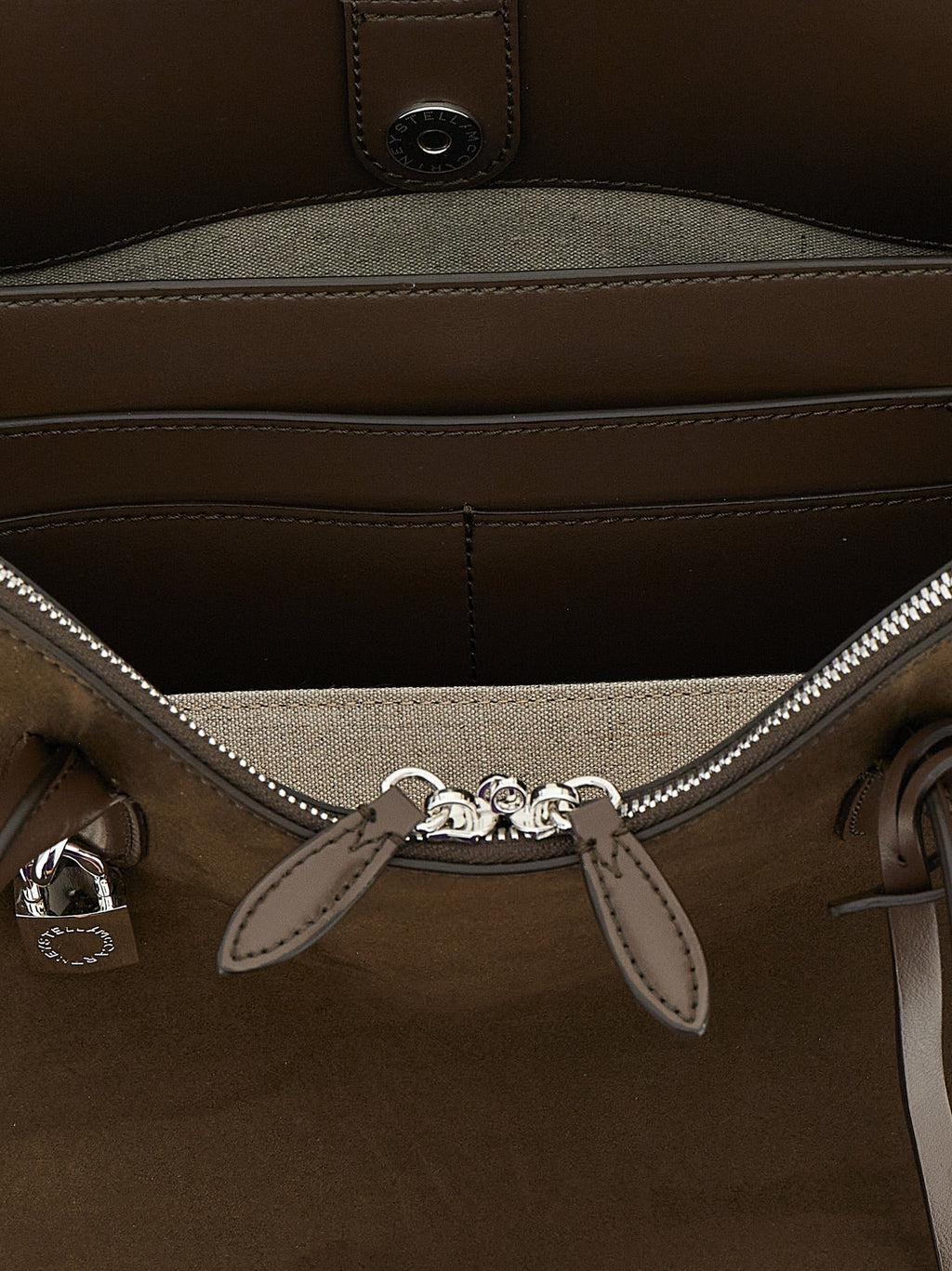 Stella McCartney Brown Hemp Shoulder Bag
