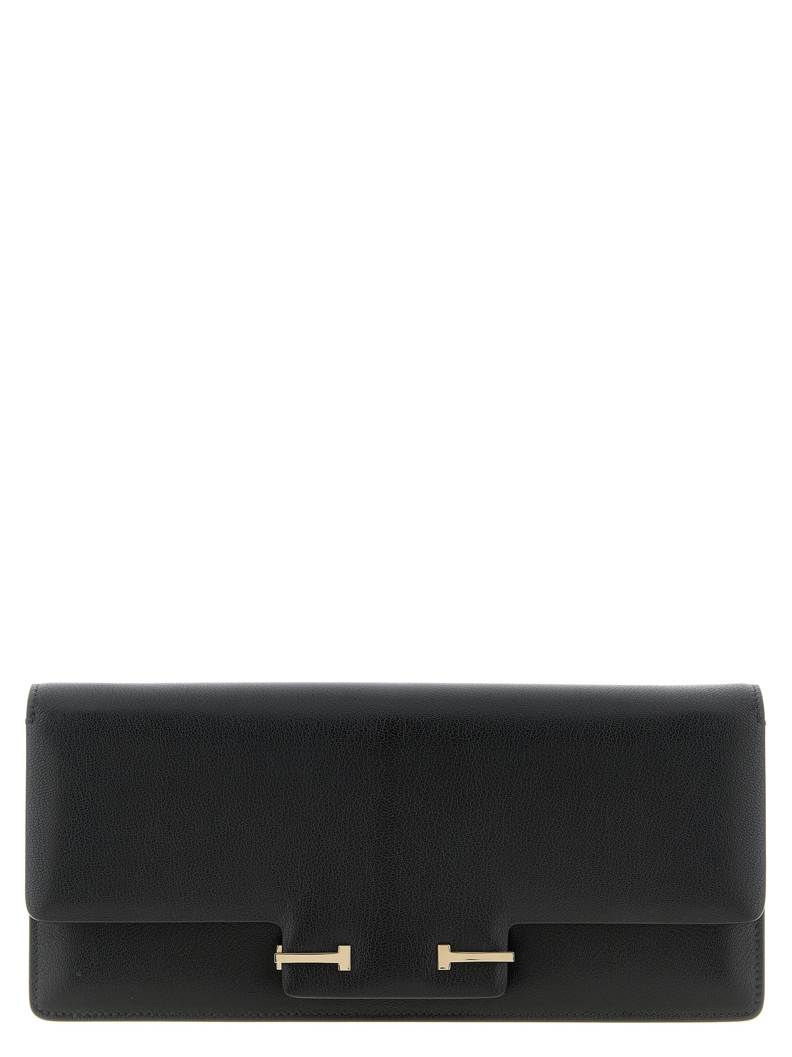 Tom Ford Black Goatskin Shoulder Bag