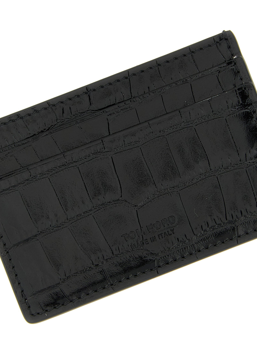 Tom Ford Black Calfskin Cardholder