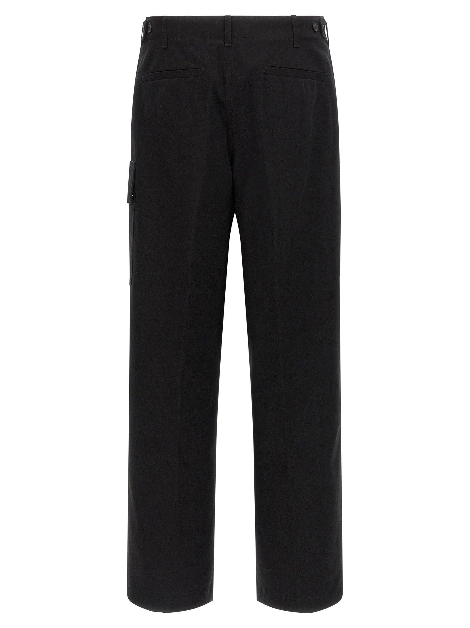 Fendi Black Cotton Cargo Pants