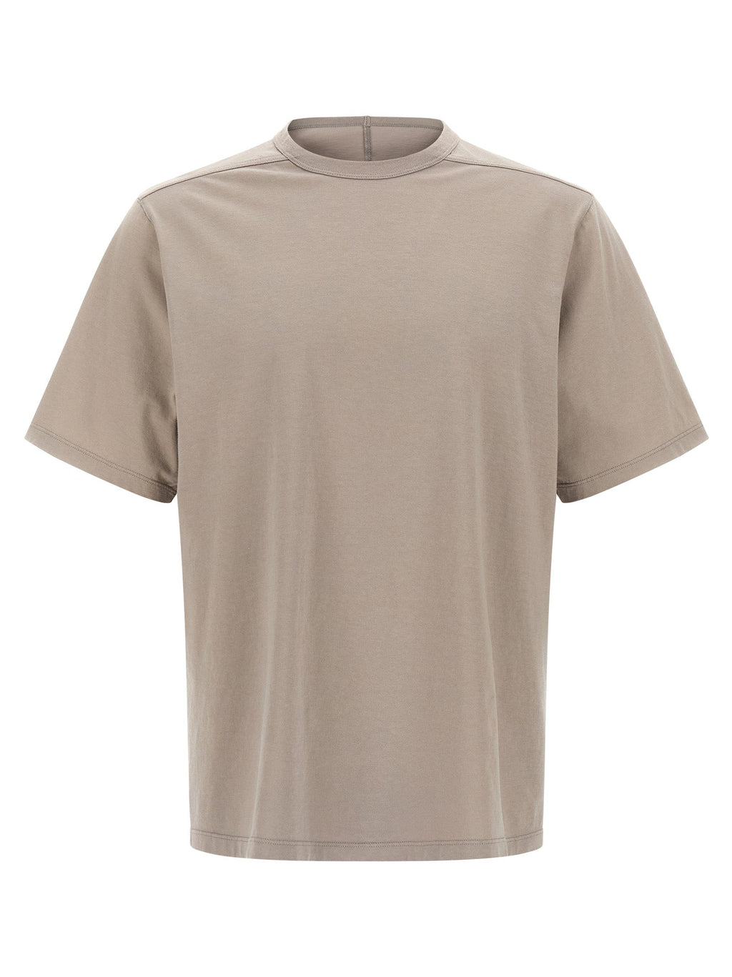 Rick Owens Beige Cotton T-Shirt