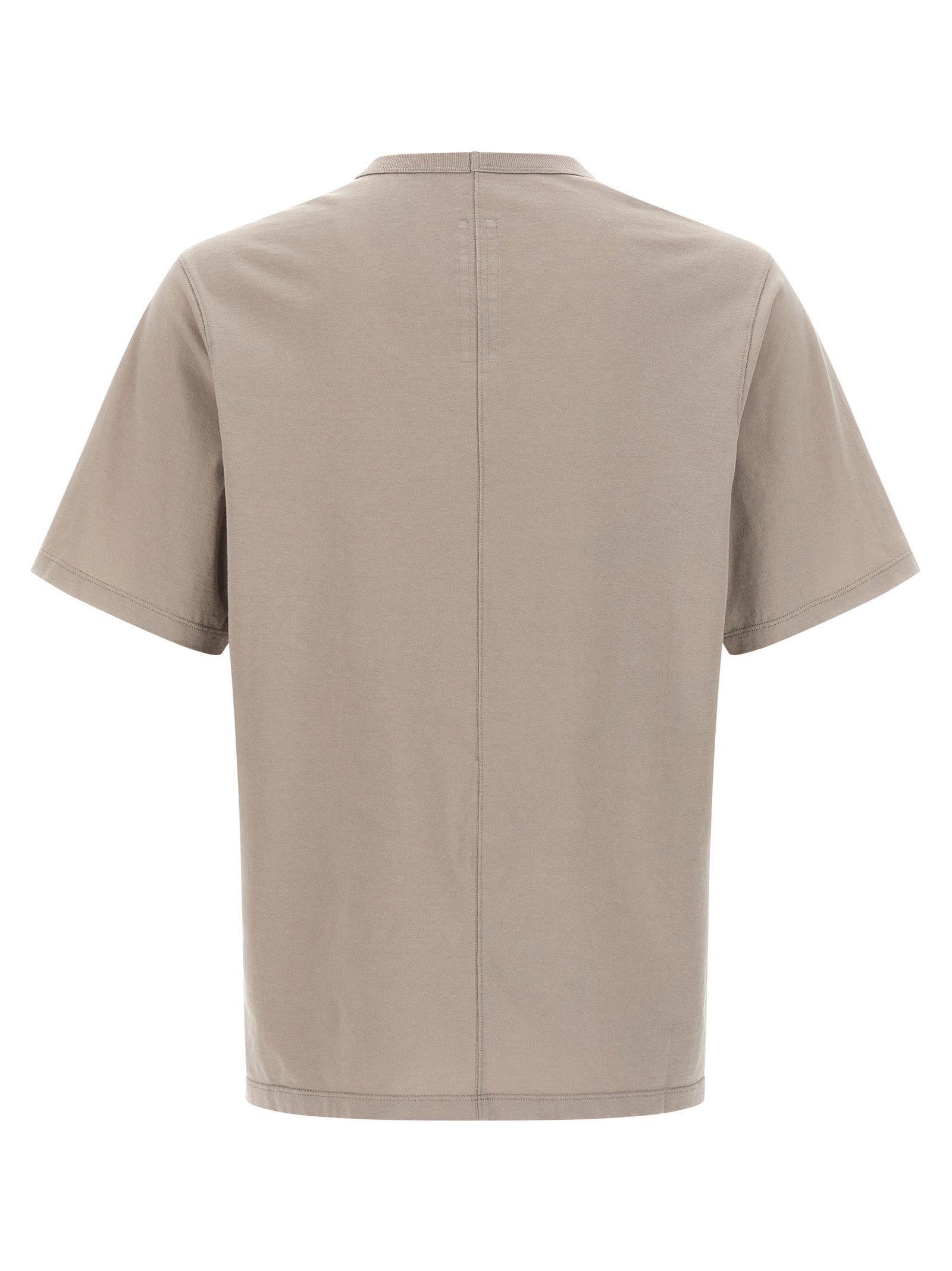 Rick Owens Beige Cotton T-Shirt