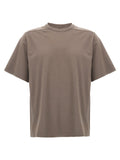 Rick Owens Gray Cotton T-Shirt
