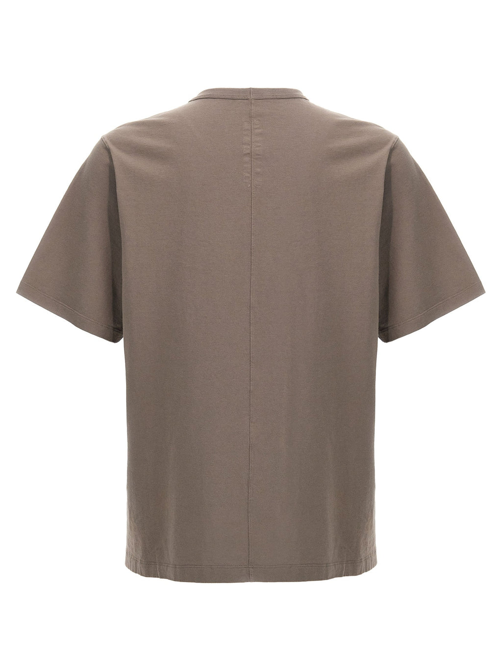 Rick Owens Gray Cotton T-Shirt