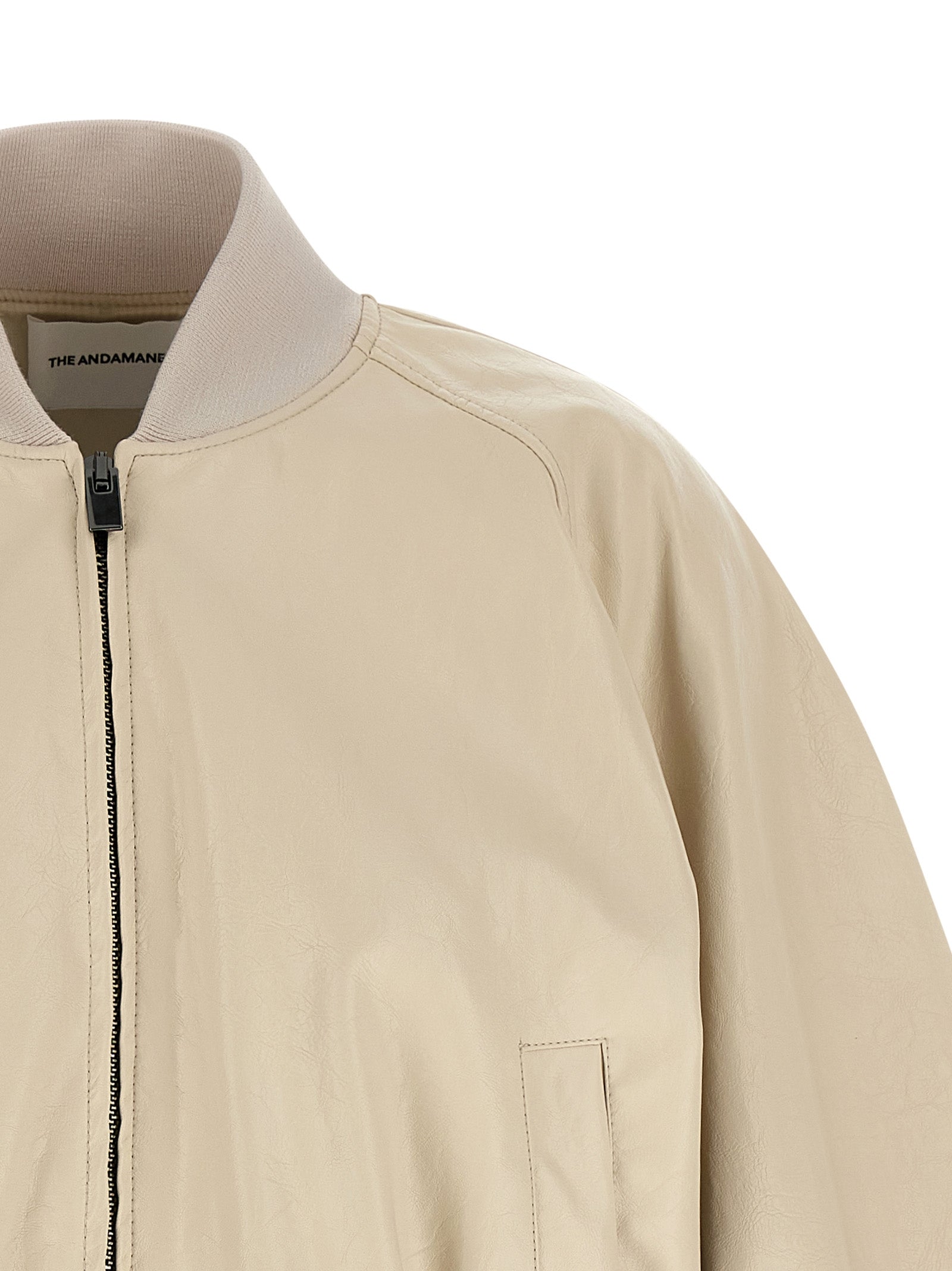 The Andamane Beige Polyethylene Bomber