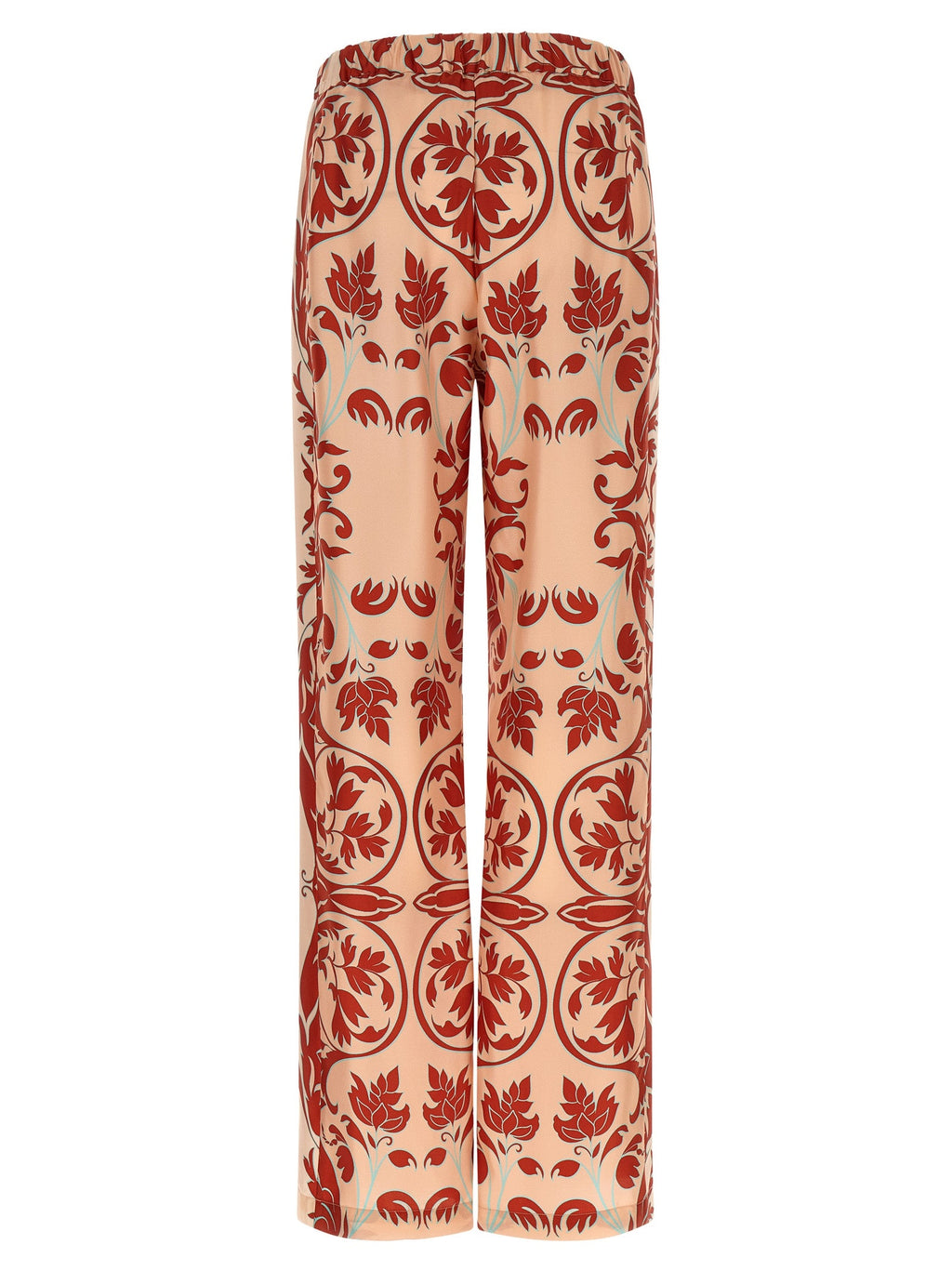 F.R.S. - FOR RESTLESS SLEEPERS Multicolor Silk Casual Pants