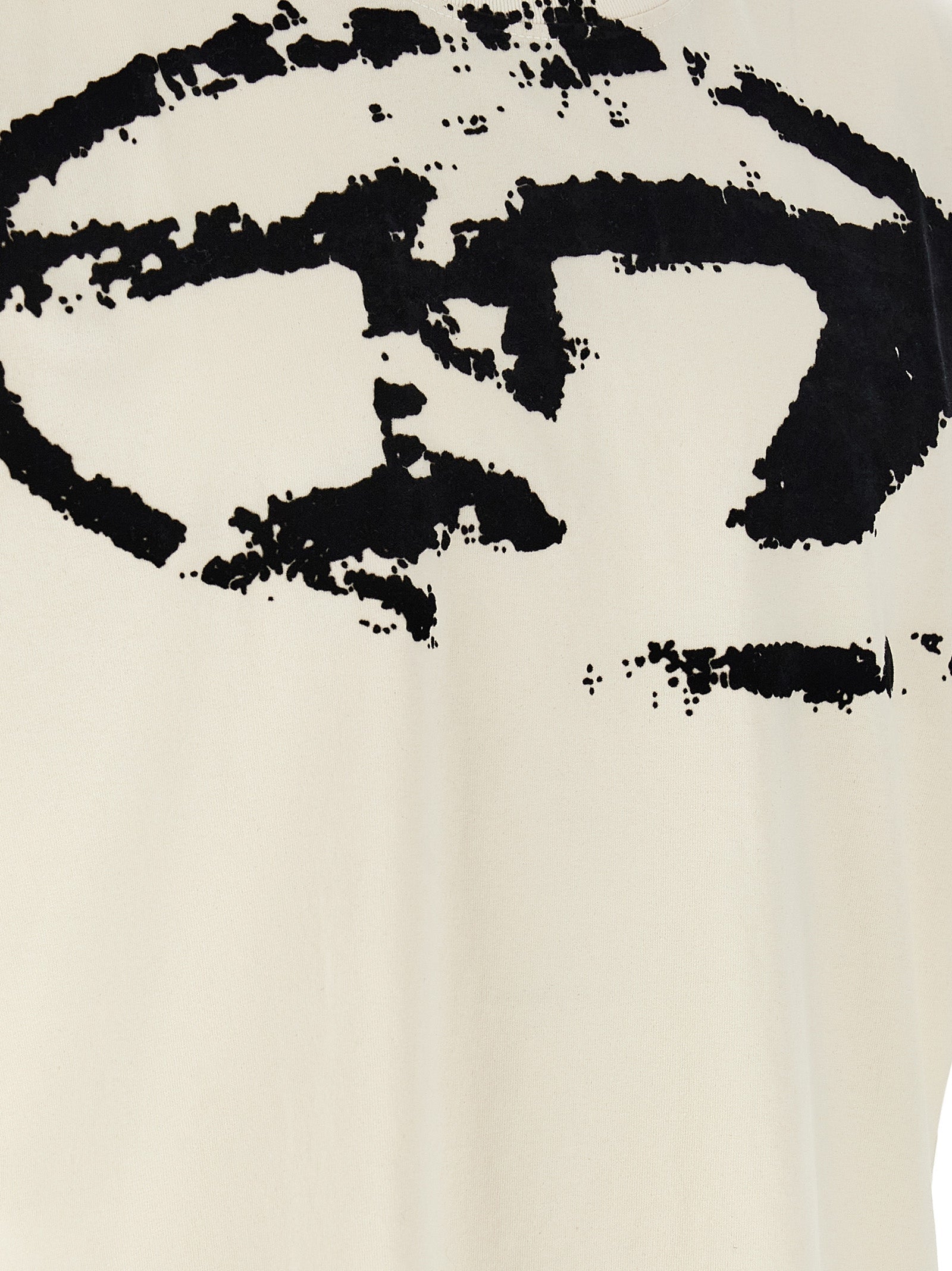 Diesel Bicolor Cotton T-Shirt
