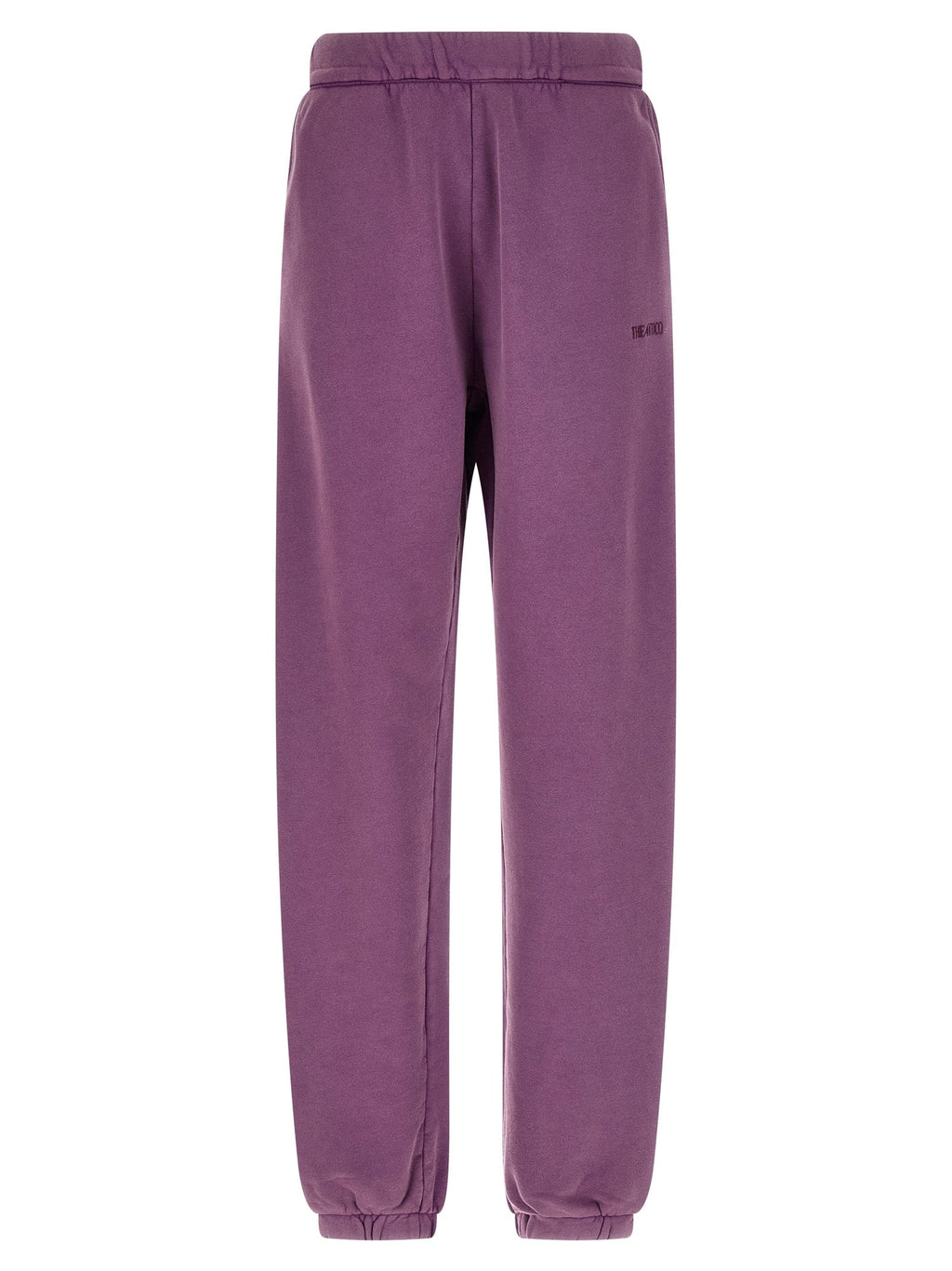 The Attico Purple Cotton Joggers (Workout Pants)
