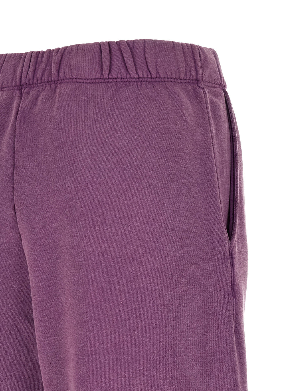 The Attico Purple Cotton Joggers (Workout Pants)
