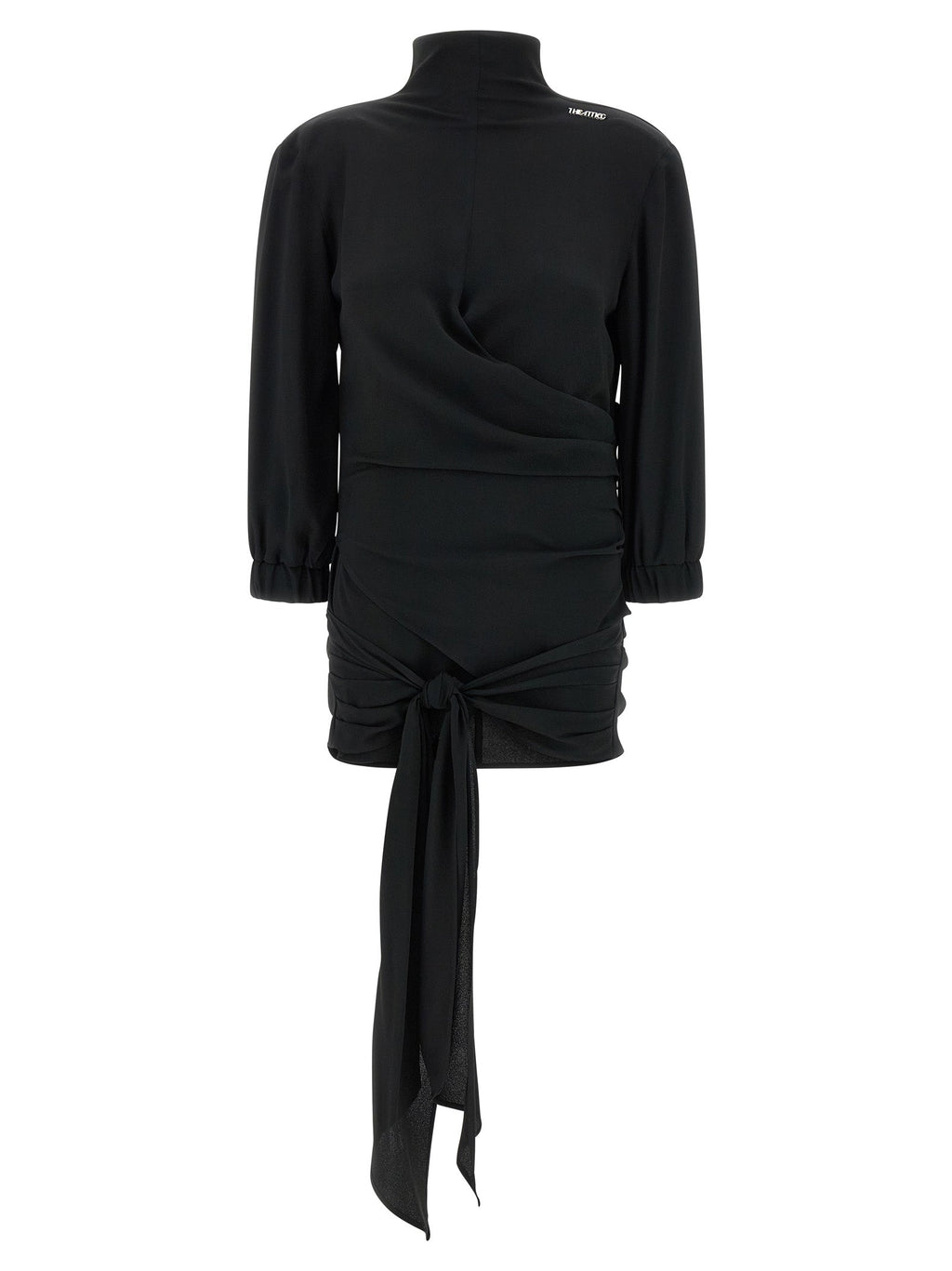 The Attico Black Acetate Tank Tops