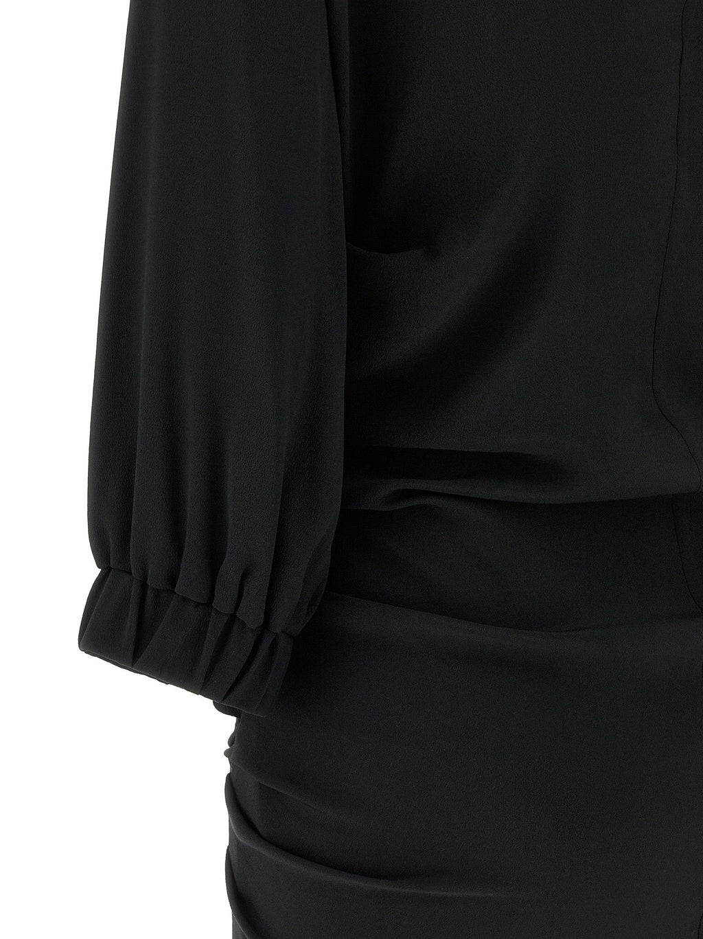 The Attico Black Acetate Tank Tops