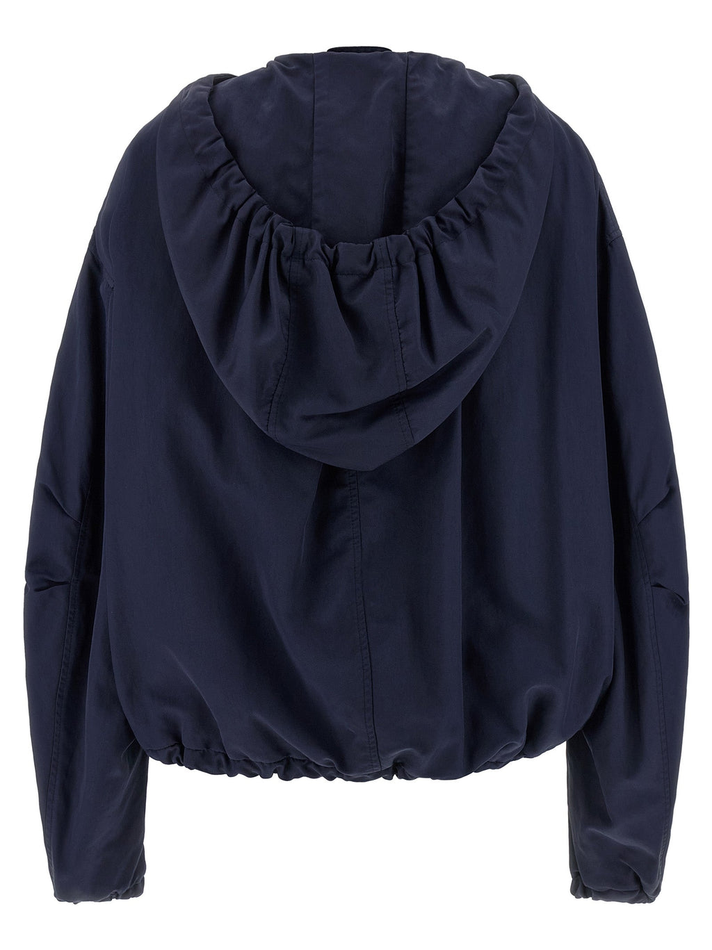 The Attico Blue Polyamide Bomber
