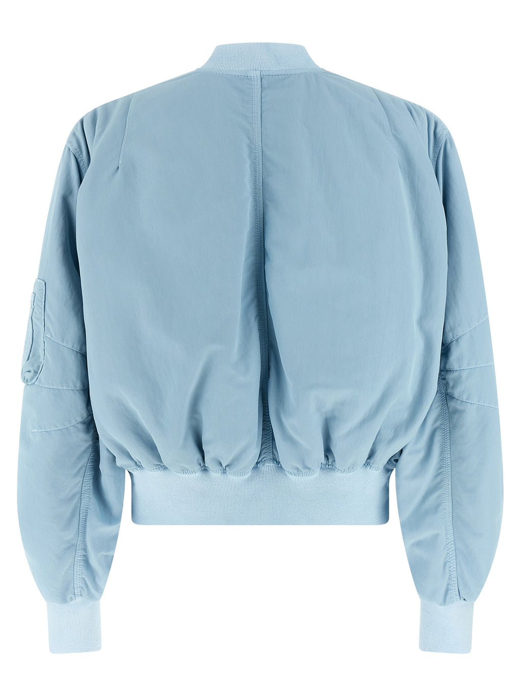 The Attico Blue Polyamide Bomber