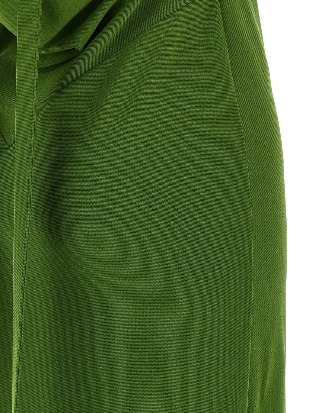 The Attico Bicolor Viscose Long Dress