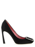 Roger Vivier Black Viscose High Heel Pumps