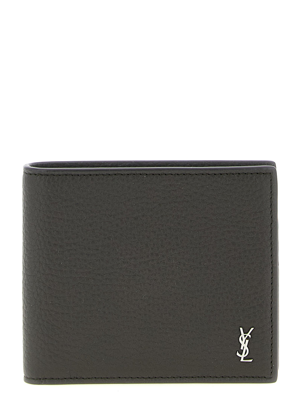 Saint Laurent Brown Calfskin Wallet