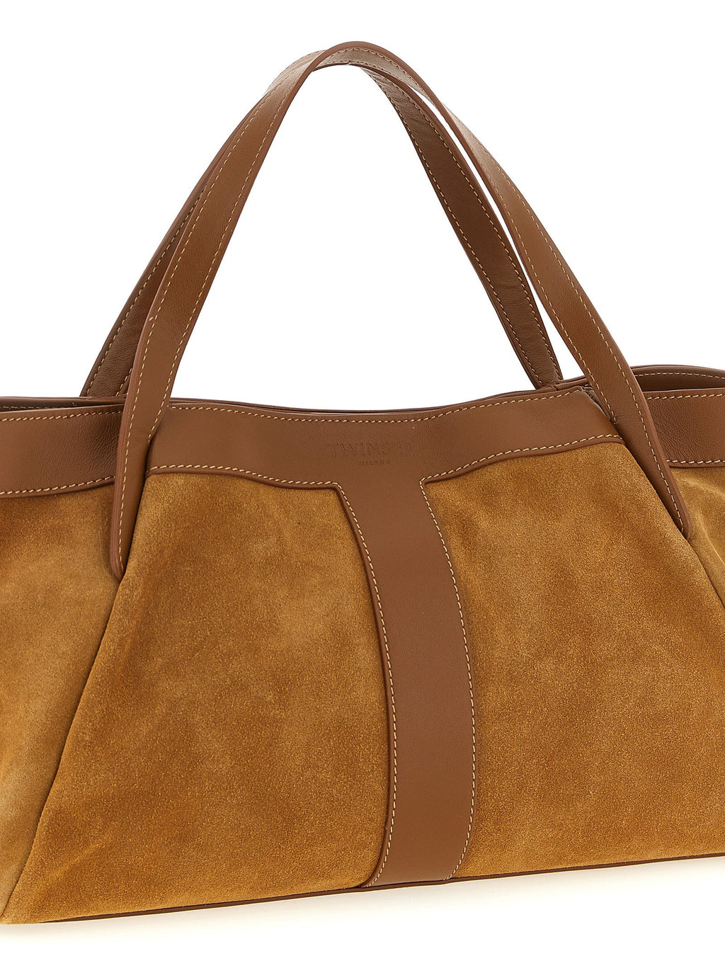 Twinset Brown Polyethylene Shoulder Bag