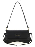 Twinset Black Leather Shoulder Bag