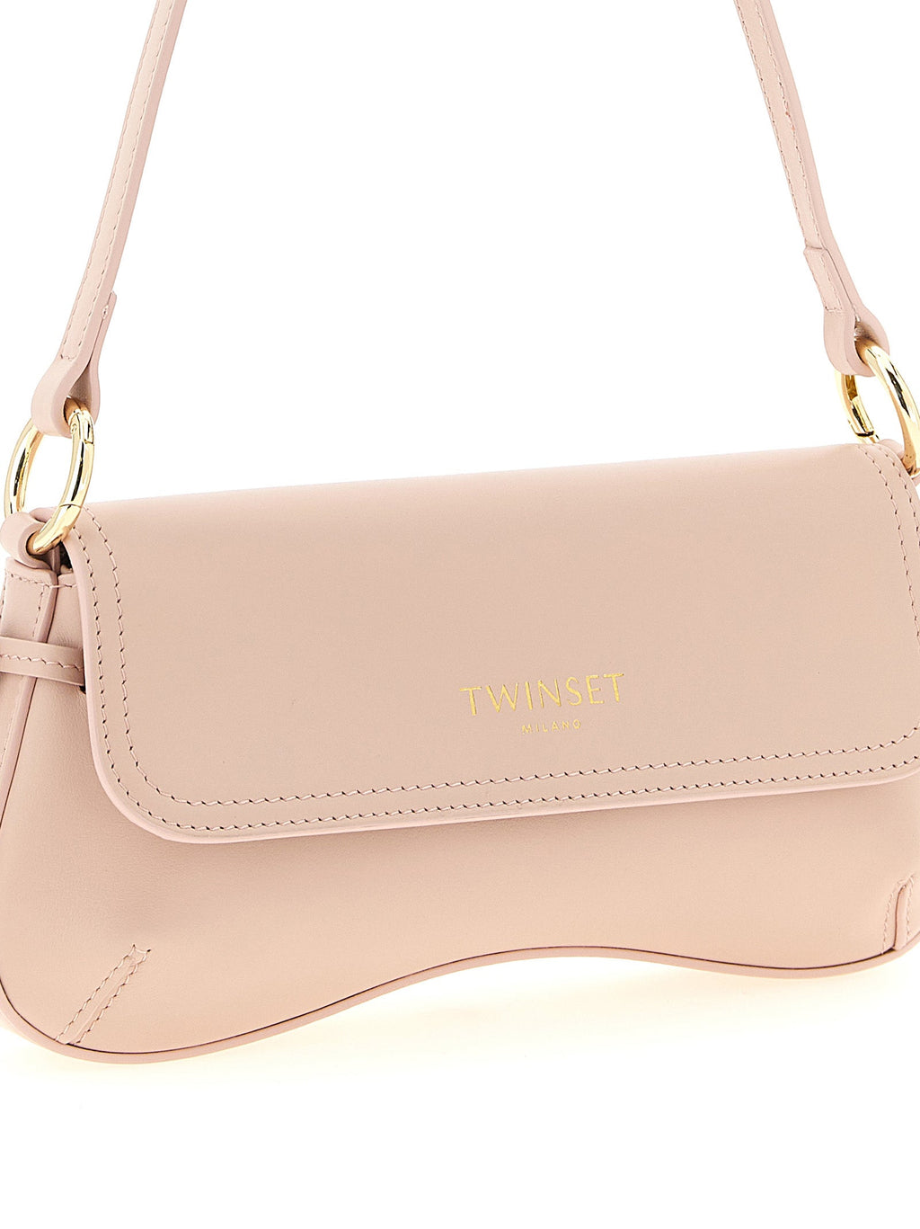 Twinset Multicolor Leather Shoulder Bag