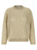Brunello Cucinelli Beige Linen Cardigan